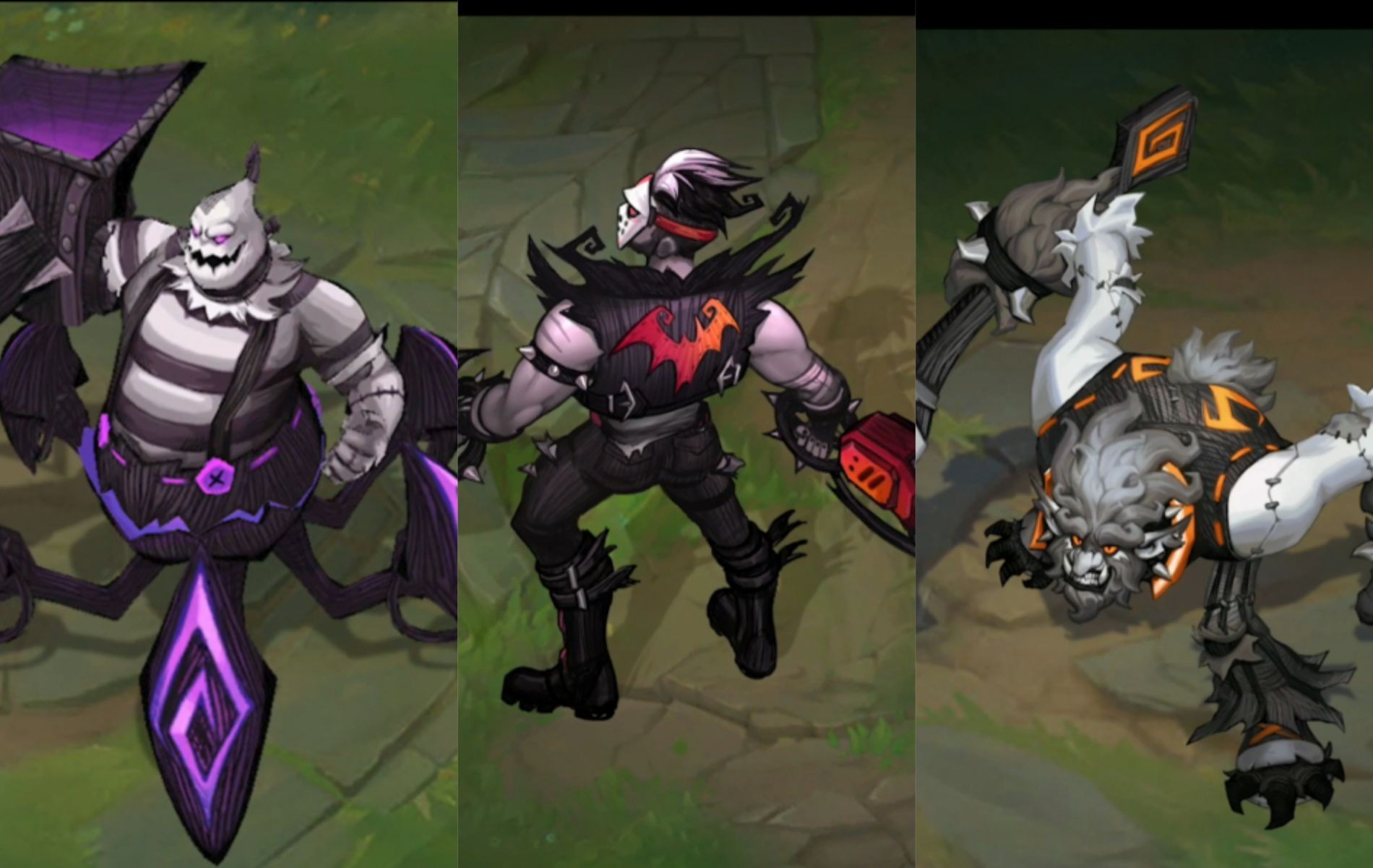 League of Legends&rsquo; Gothic skinline gets a makeover next season (Images via Riot Games)