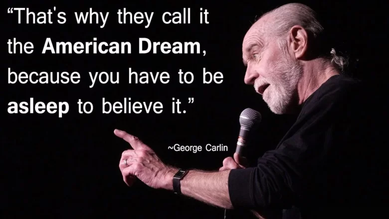 George Carlin powiedział to najlepiej...