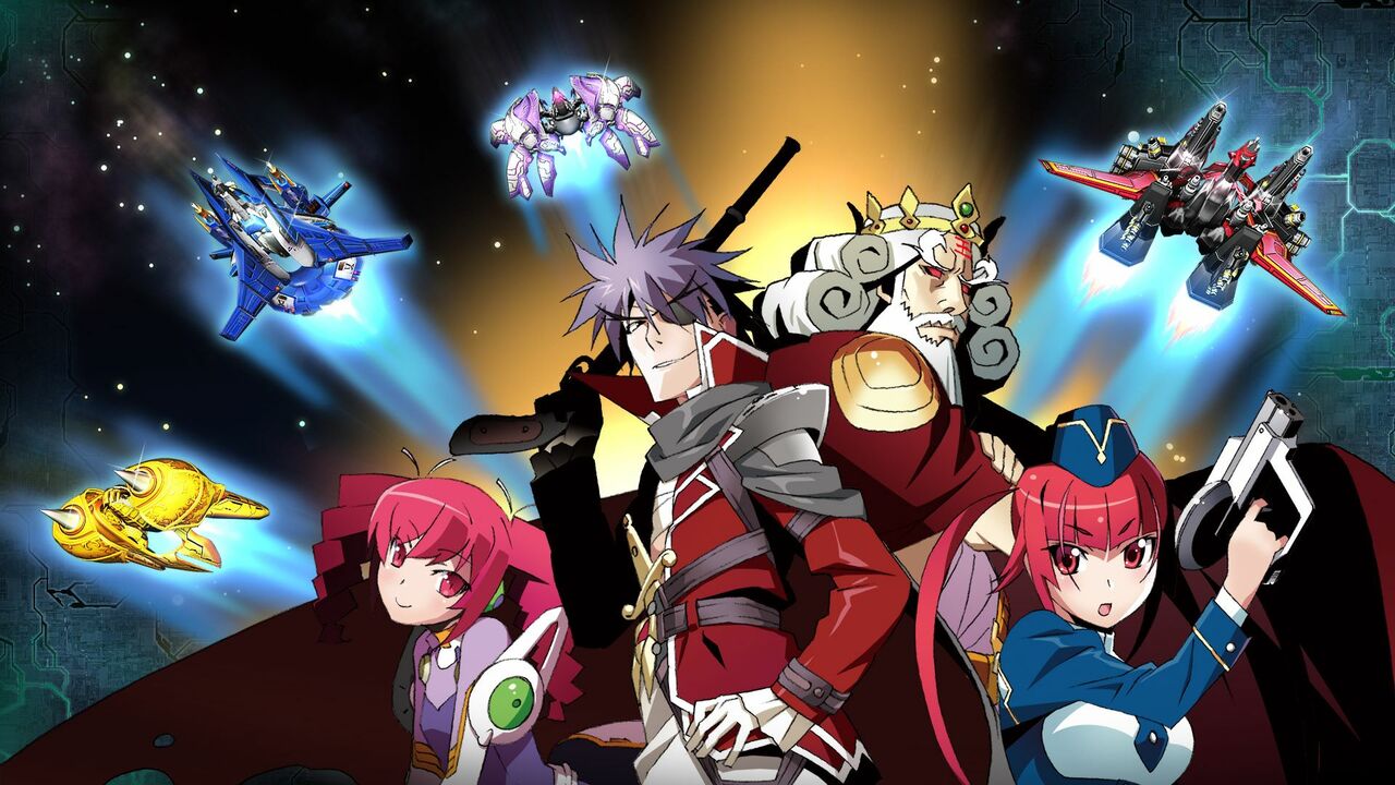 „Bullet Soul” Shmup Duo z krótkim opóźnieniem na przełączniku, wciąż uwalniający jesień