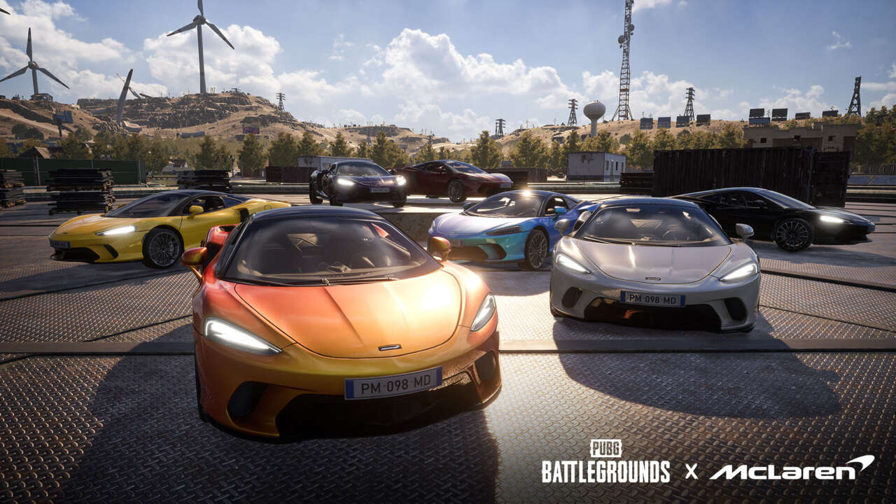 PUBG: Battlegrounds współpracuje z McLarenem, aby wprowadzić do gry nowe pojazdy