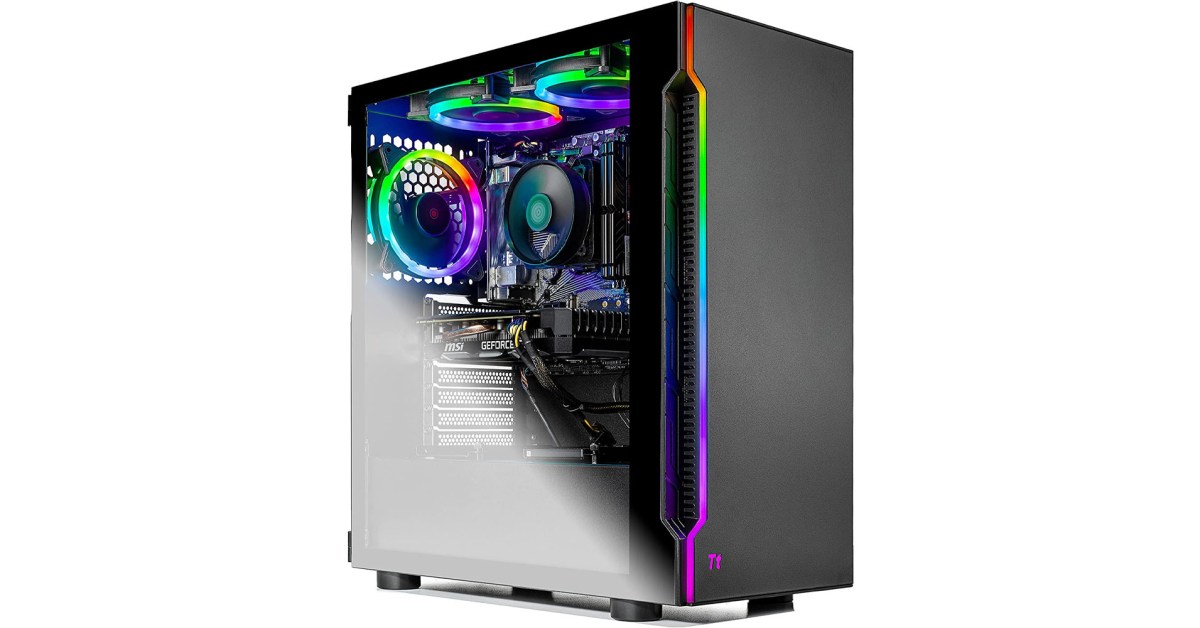 Komputer stacjonarny do gier Shadow 3.0 firmy Skytech z grafiką GTX 1660 Super spada do poziomu 910,50 USD