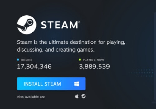 zainstaluj Steam na PC
