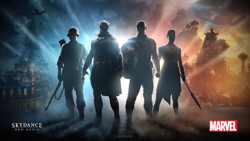 Skydance's Marvel Game Stars Czarna Pantera i Kapitan Ameryka