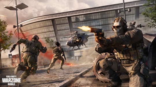 Call of Duty Warzone Mobilna strzelanina do walki z żołnierzami