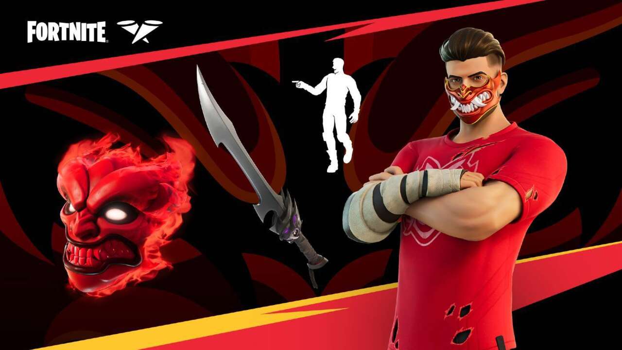Skórka Fortnite Sypher PK staje się chłodniejsza, gdy wycinasz więcej Elimów
