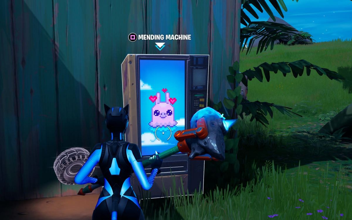 fortnite mending machine