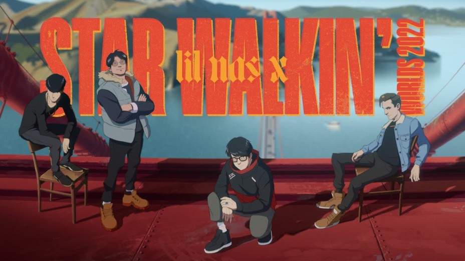 LoL: Decouvrez le clip i la chanson des Worlds 2022: Star Walkin' par Lil Nas X