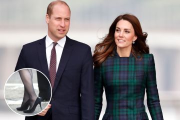 Kate Middleton przysięga na produkt za 6 funtów, aby zapobiec zsuwaniu się jej butów