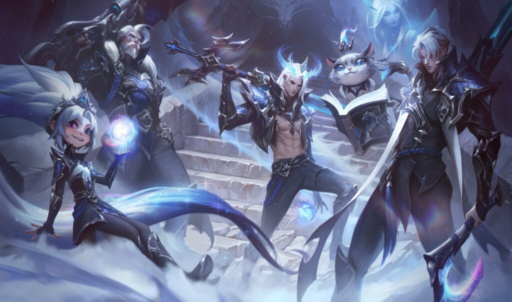 Ranking wszystkich skórek Mistrzostw Świata w League of Legends League of Legends Worlds 2021 Edward Gaming skórki tapeta