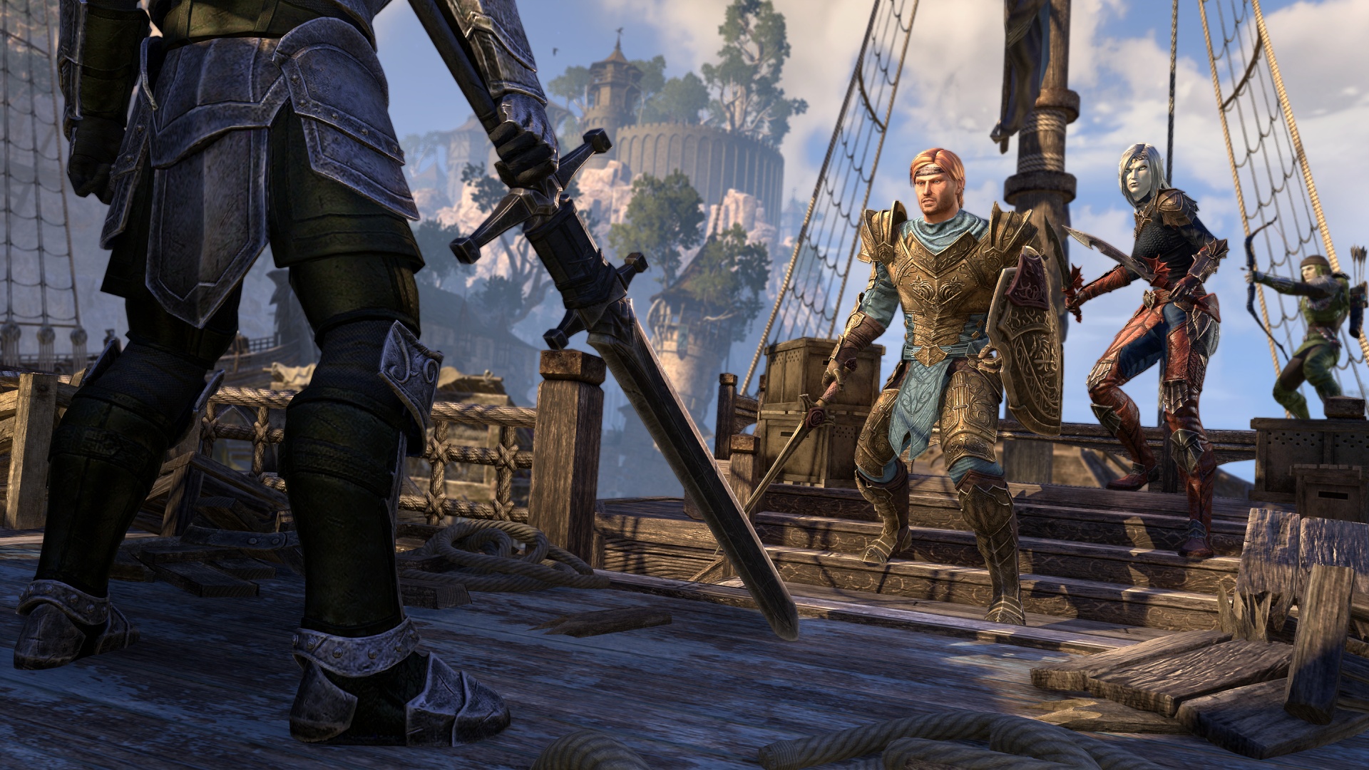 The Elder Scrolls Online: Zrzut z wysokiej wyspy
