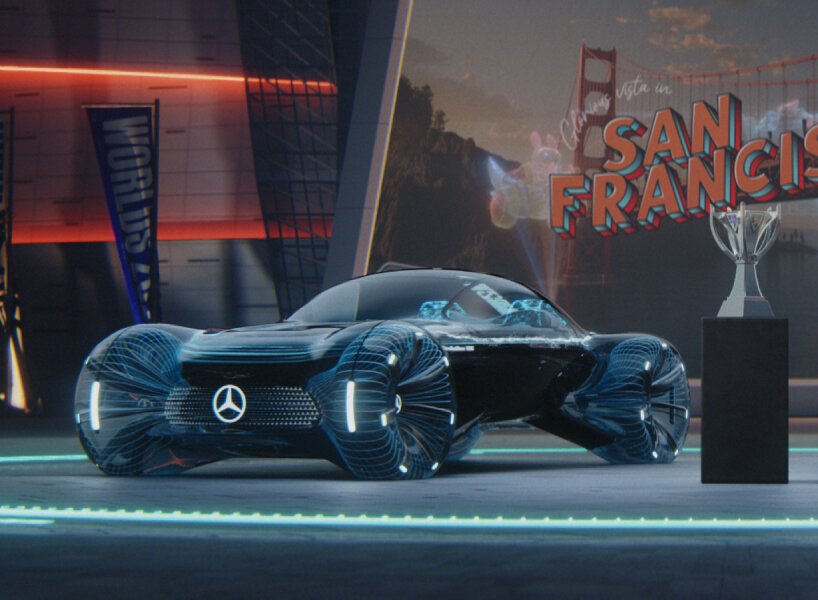 mercedes-benz prezentuje wirtualny samochód koncepcyjny na mistrzostwach świata League of Legends w 2022 r.