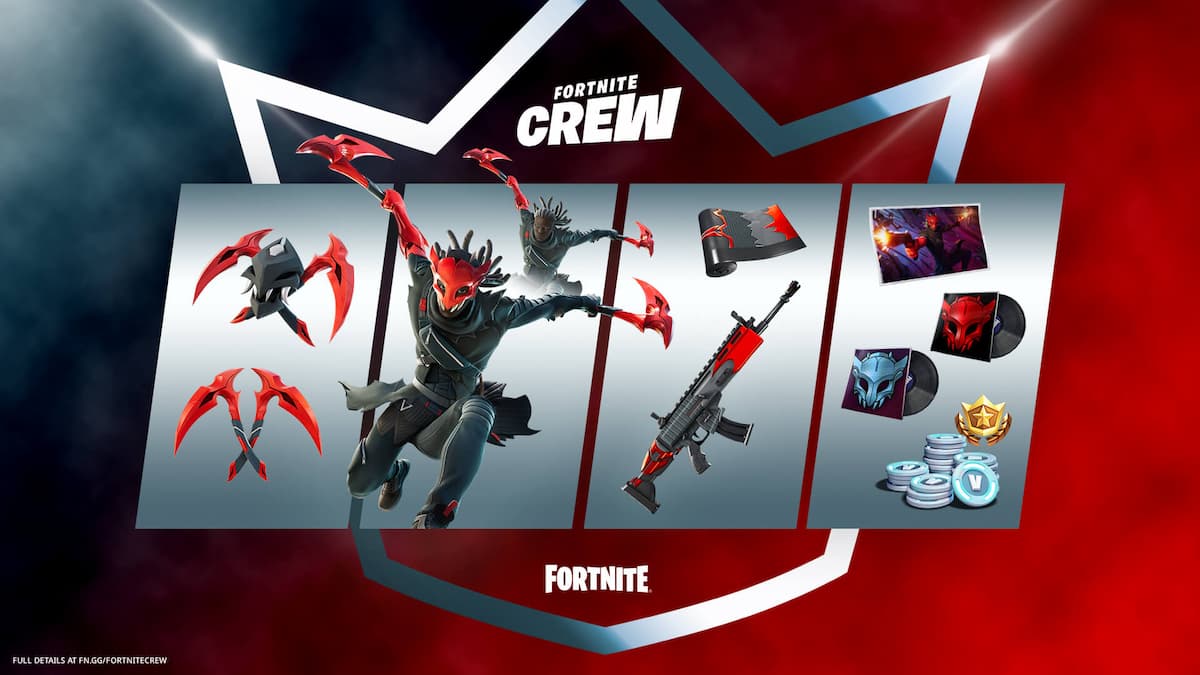 Epic ujawnia skórki Fortnite Crew Pack na październik