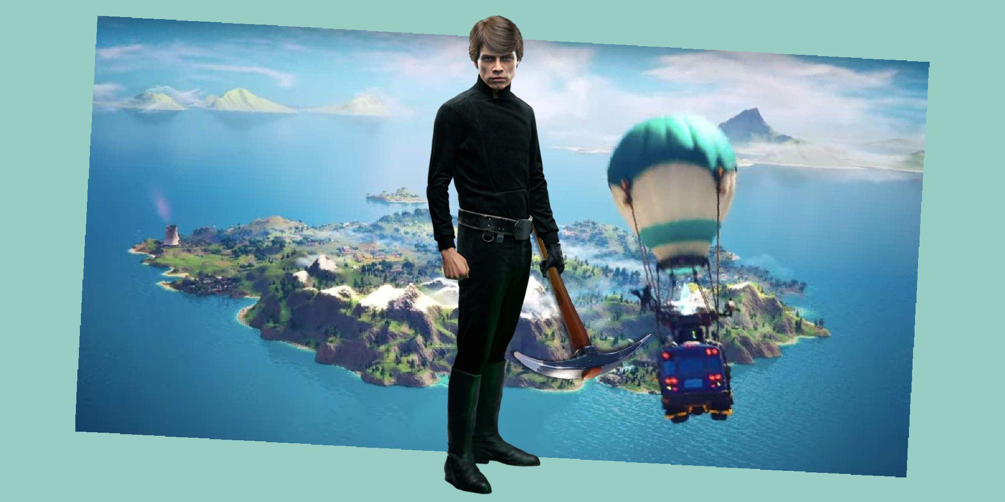 Three years after the first collaboration between Star Wars and Fortnite, Luke Skywalker can finally join the game.