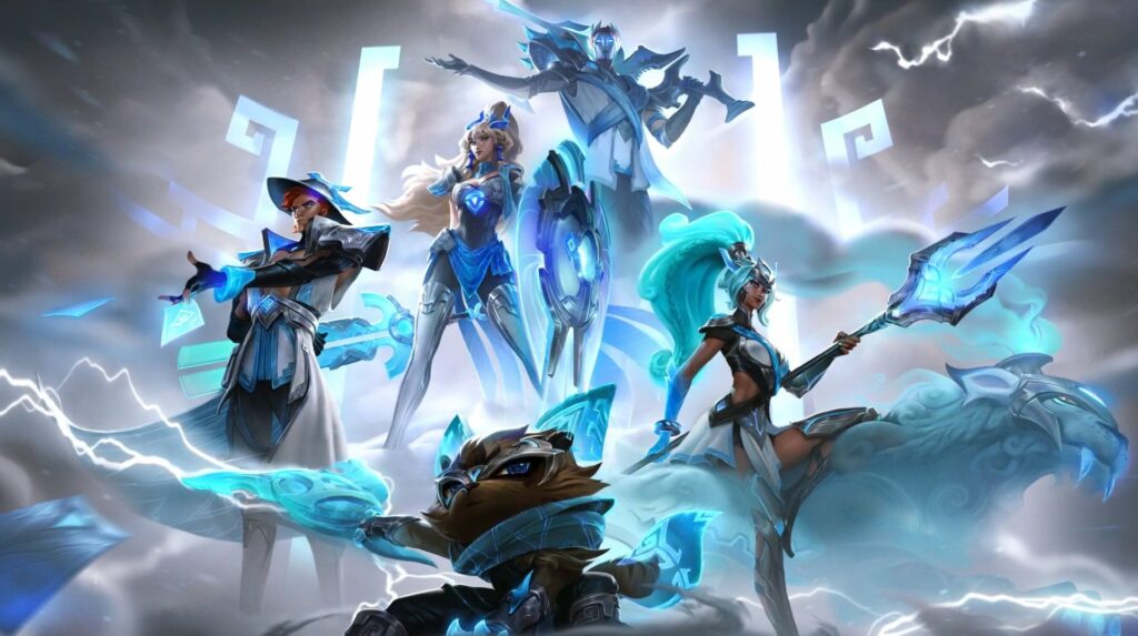 Ranking wszystkich skórek Mistrzostw Świata w League of Legends Grafika powitalna skórki DAMWON Gaming