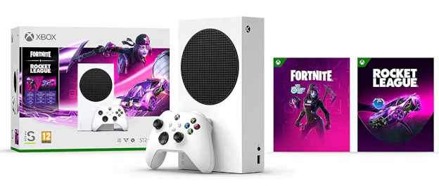 Sprawdź ten pakiet Xbox Series S Fortnite i Rocket League za jedyne 265