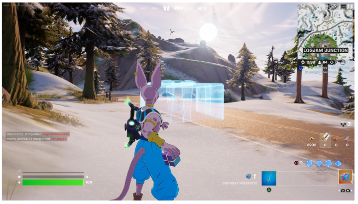 Jak znajdować i rzucać prezenty w Fortnite