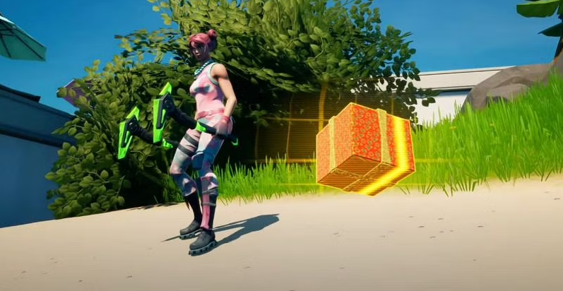 Jak znajdować i rzucać prezenty w Fortnite