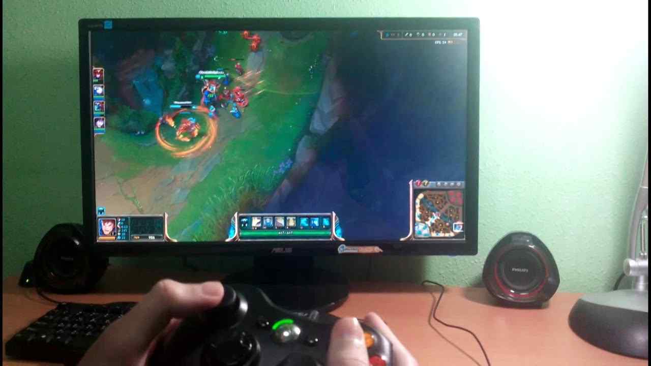 Jak grać w League of Legends z kontrolerem?