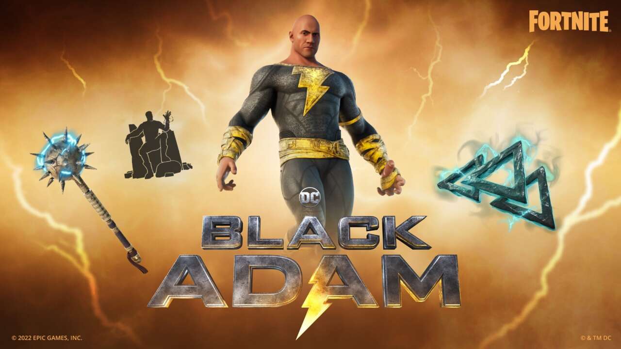 Czarny Adam przenosi Rock do Fortnite… Znowu
