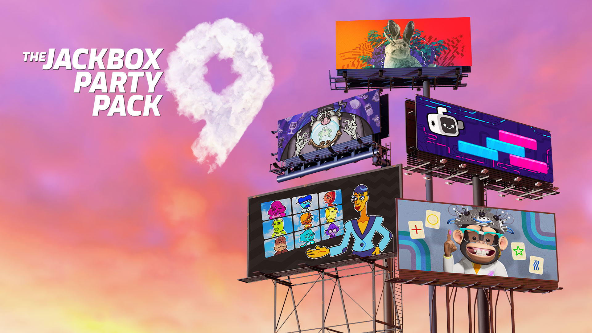 Dowiedz się więcej o zupełnie nowych pytaniach dotyczących filmów Fibbage w pakiecie The Jackbox Party Pack 9