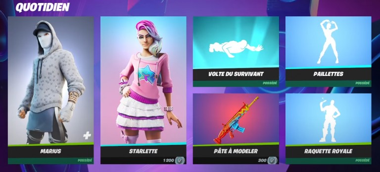Fortnite: Shop of the Day October 24, 2022