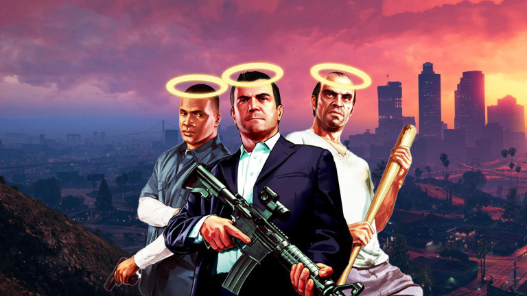GTA 5: il termine le jeu en tuant le moins de gens possible, des chiffres halucynacje