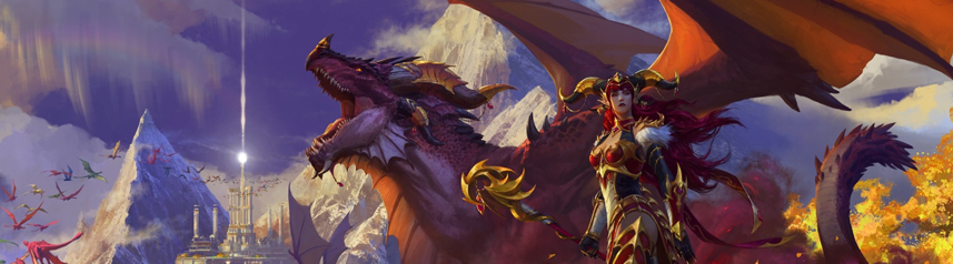 World of Warcraft klucz sztuki sztandaru dragonflight