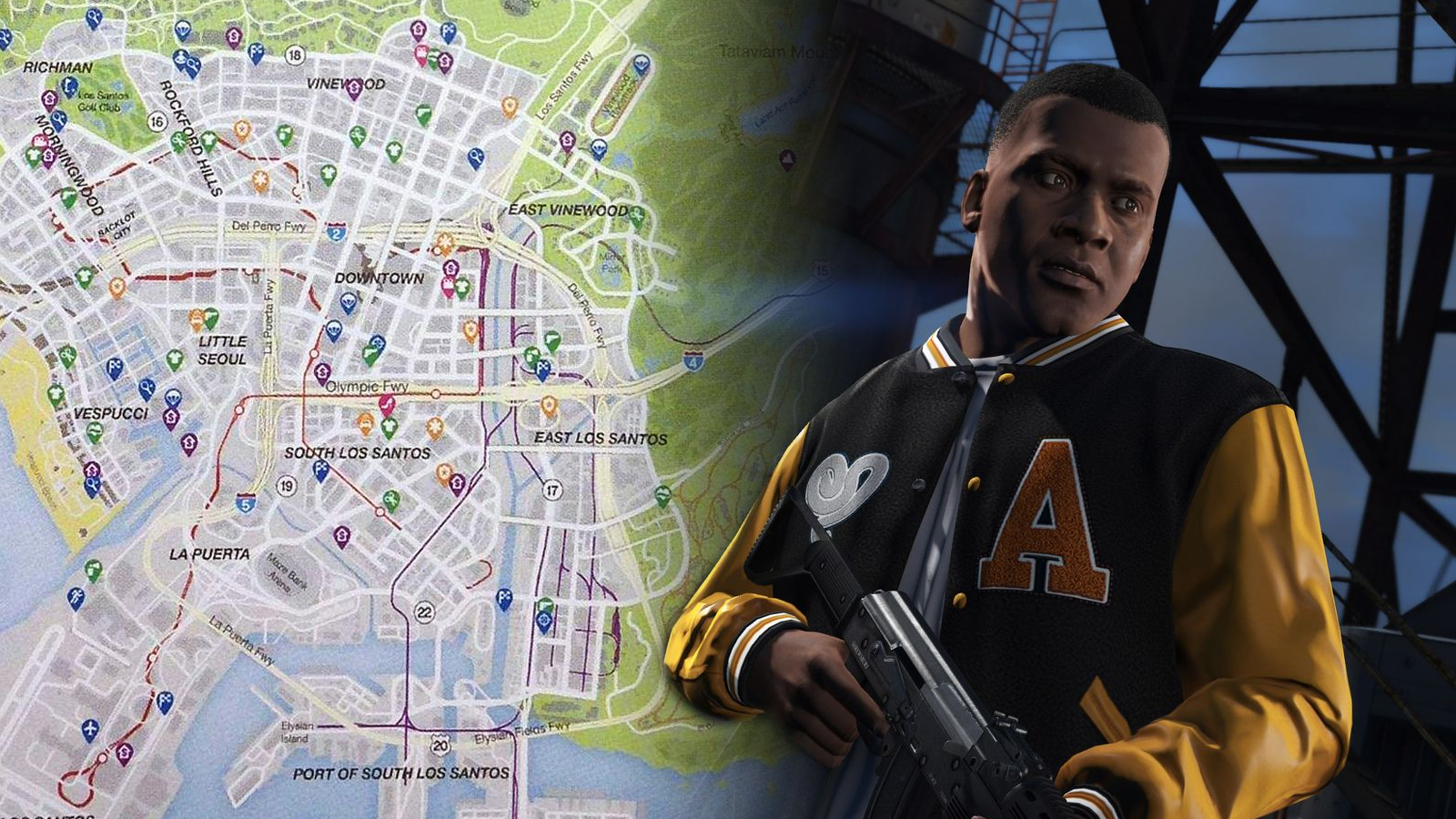 GTA 6 Map Leak Shows Off Huge Size Compared To GTA V