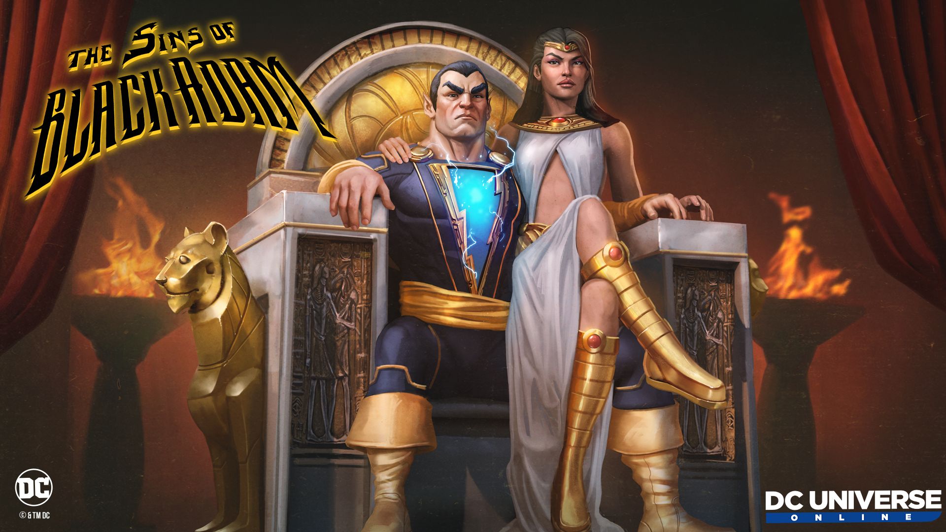 Odkryj grzechy Czarnego Adama w DC Universe Online