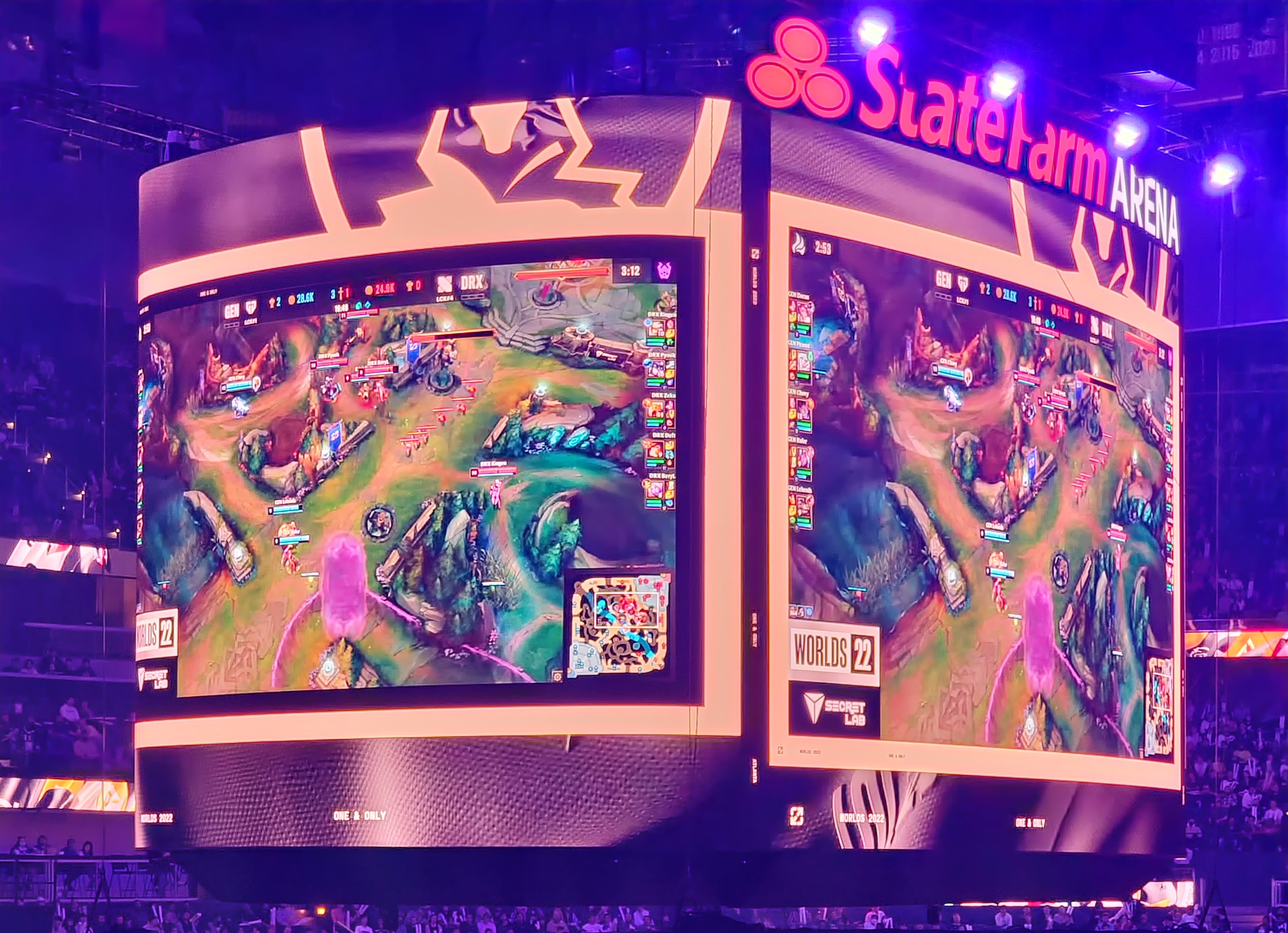 Wydarzenie e-sportowe LoL Worlds 2022