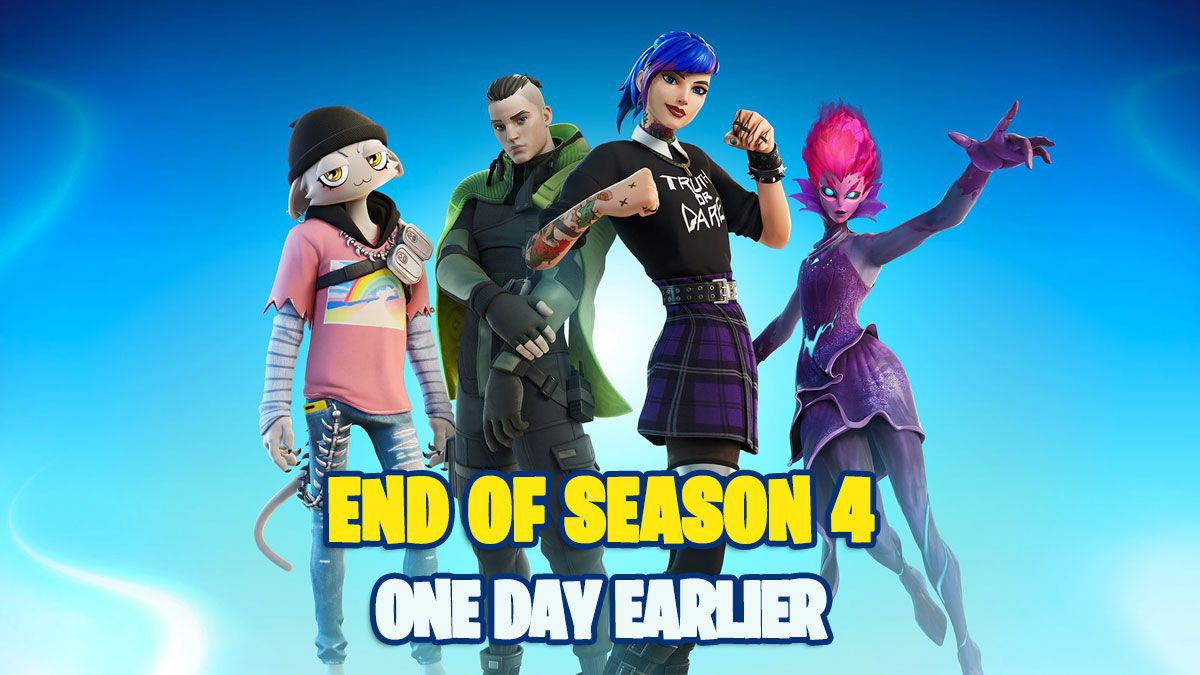 Fortnite Sezon 4 zmienia datę zakończenia o jeden dzień: kiedy się kończy?