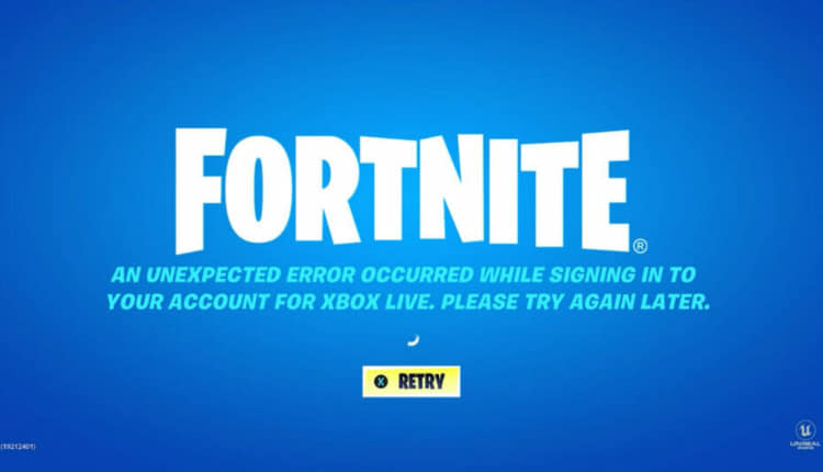 Nieoczekiwany błąd Fortnite na konsoli Xbox: naprawiony [2022]