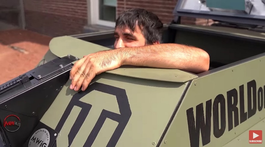 Superfan World of Tanks buduje czołg dla swojego syna!