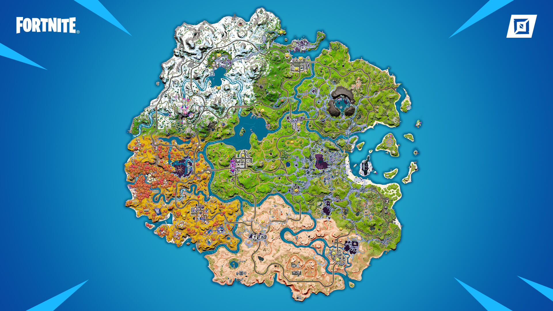 Wyspa Battle Royale w trybie kreatywnym