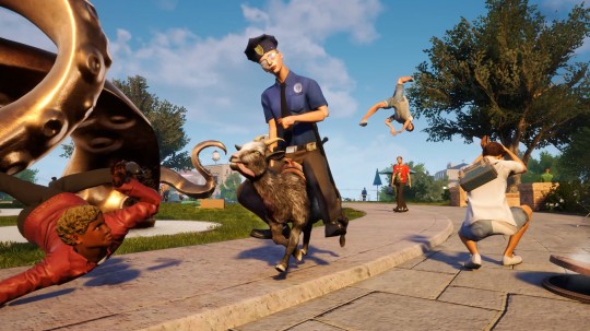 Zrzut ekranu z Goat Simulator 3
