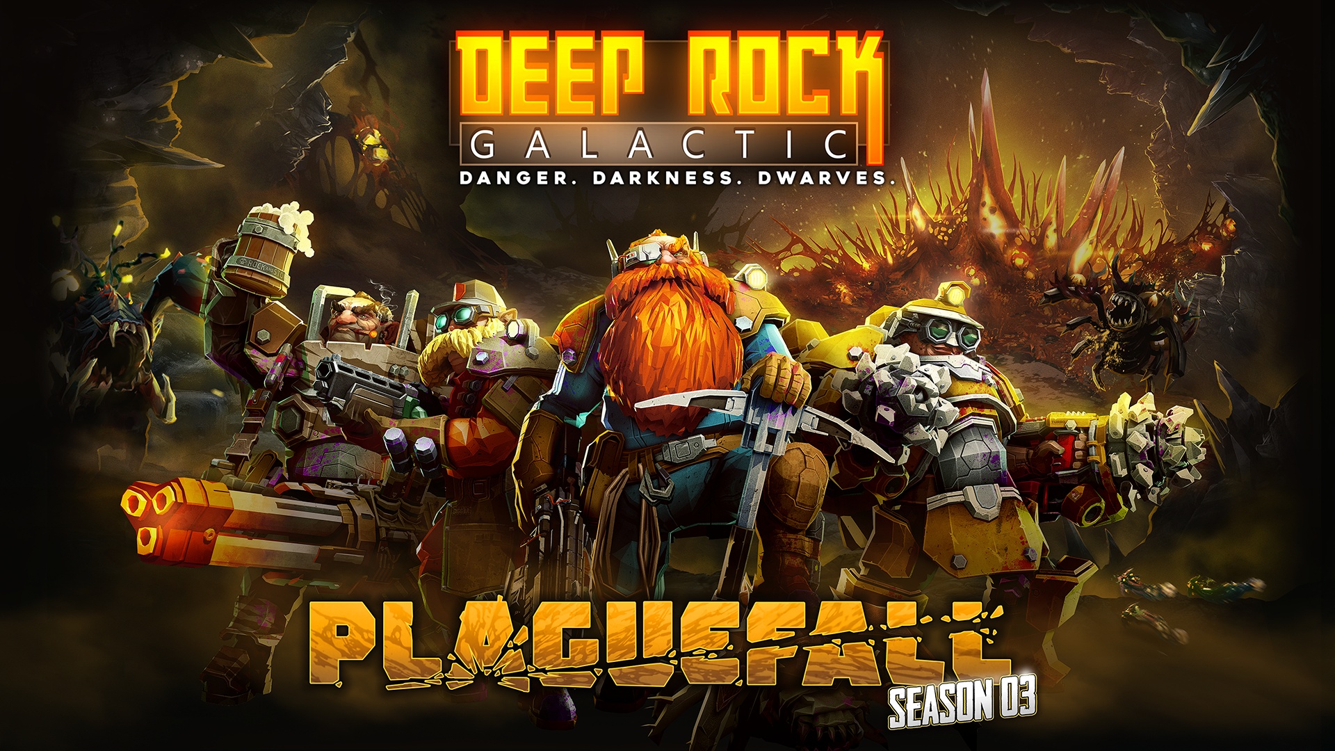 Deep Rock Galactic sezon 03: Plaguefall infekuje Xbox