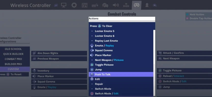 Jak korzystać z funkcji „Naciśnij i mów” w 2. sezonie Fortnite na PS4