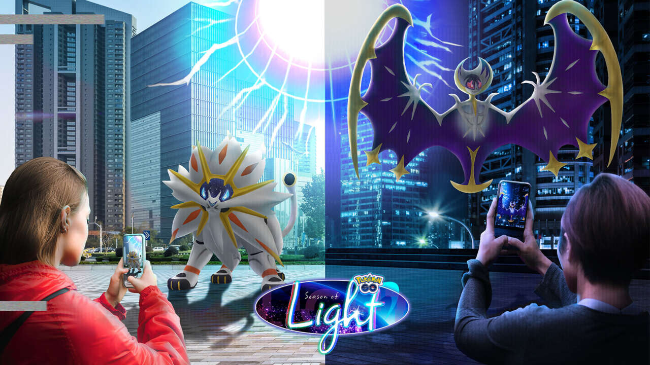 Solgaleo i Lunala przyjdą w tym tygodniu na Pokemon Go