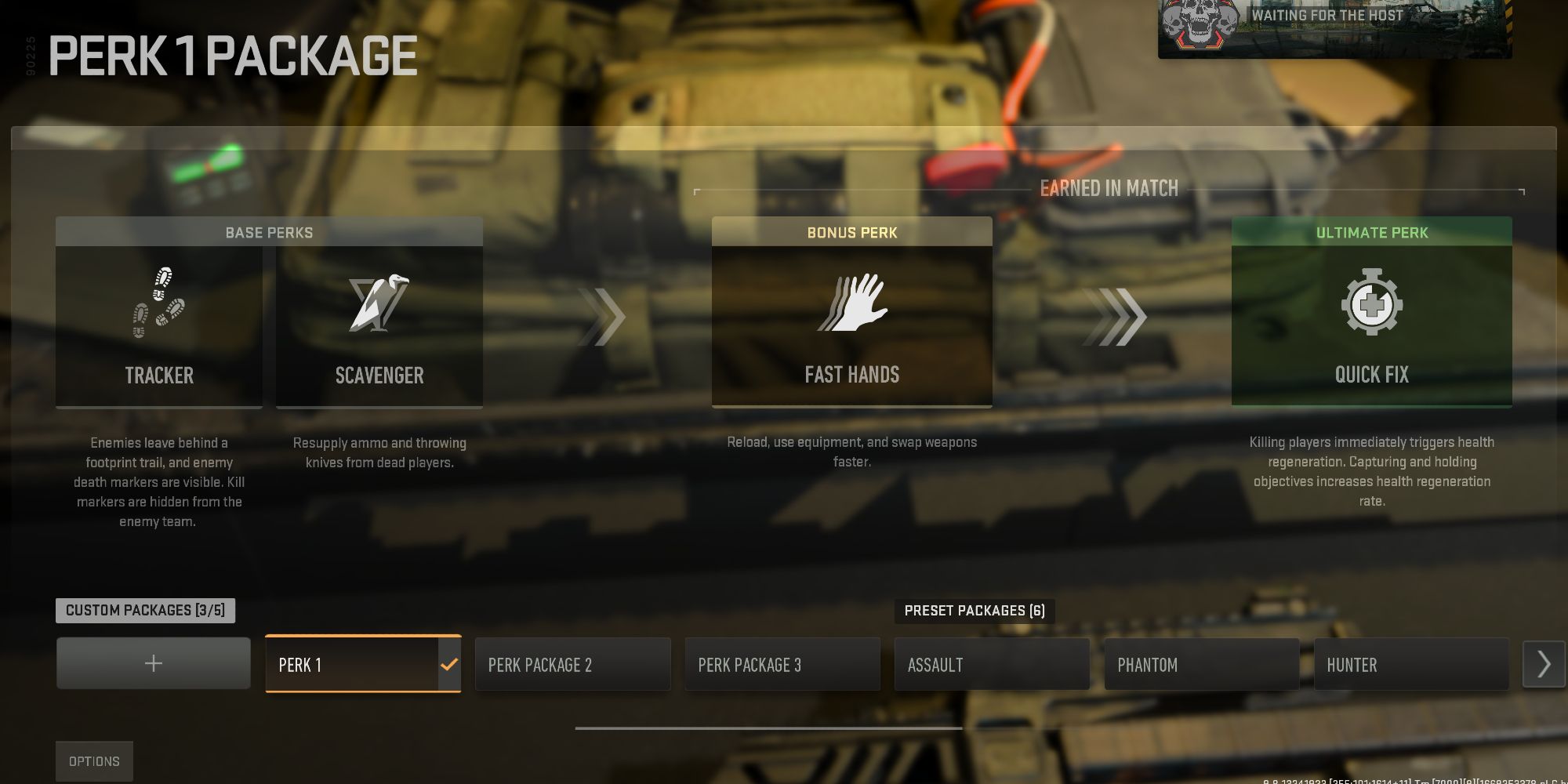 Tracker, Scavenger, Fast Hands i Quick Fix: Modern Warfare 2