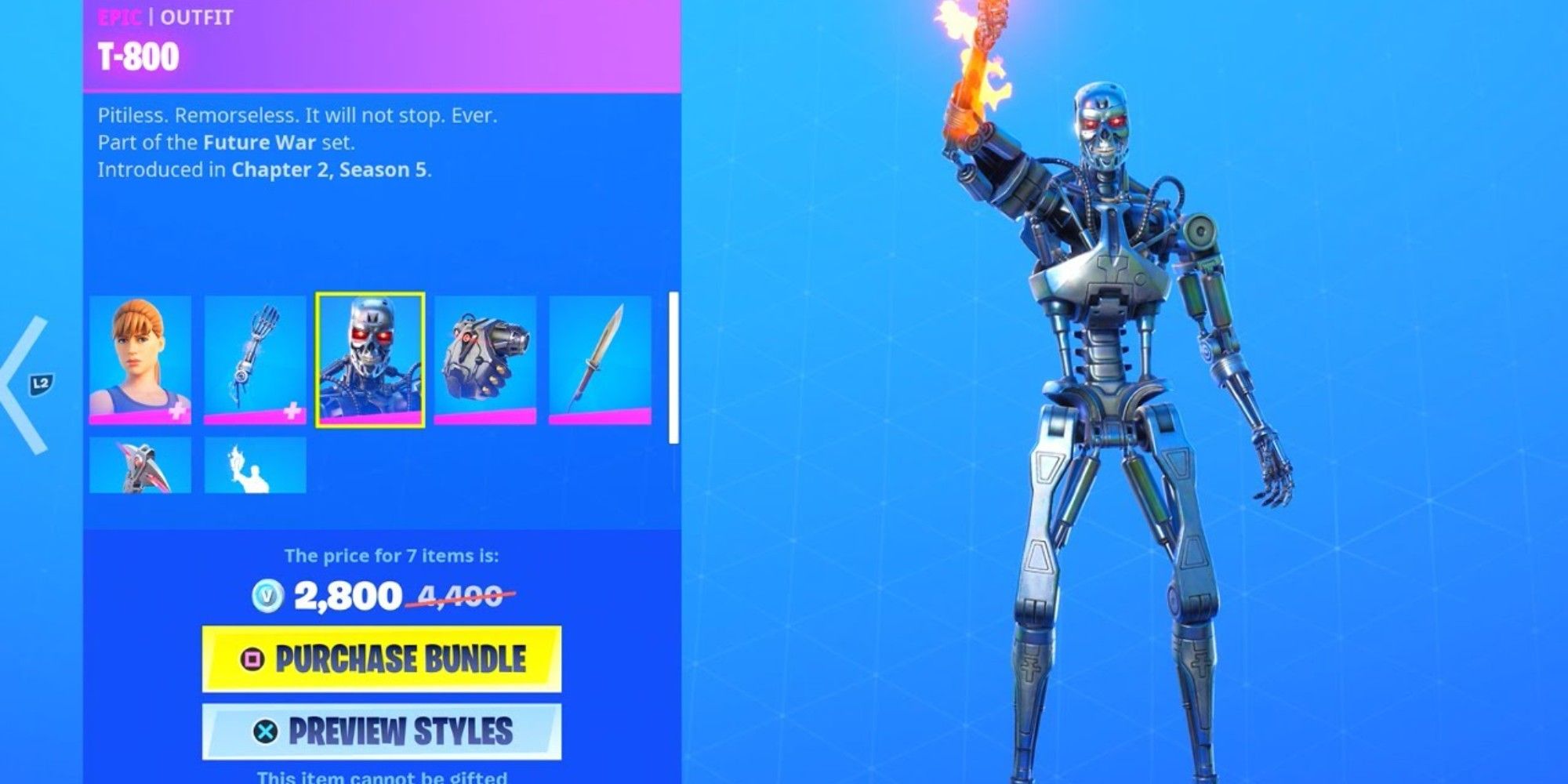 skin t-800 w fortnite