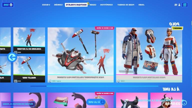 News Fortnite tip: shop of day November 6, 2022 Published on 06/11/2022 at 8:00, the Fortnite renews its shop every day with temporary skins, emotes, graffiti, music, and a lot of other loading screens to acquire to personalize your explosive games of Battle Royale. Buy today the cosmetics available in the Fortnite store this November 6th.