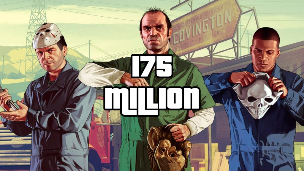 GTA V sprzedało się w prawie 175 milionach egzemplarzy
