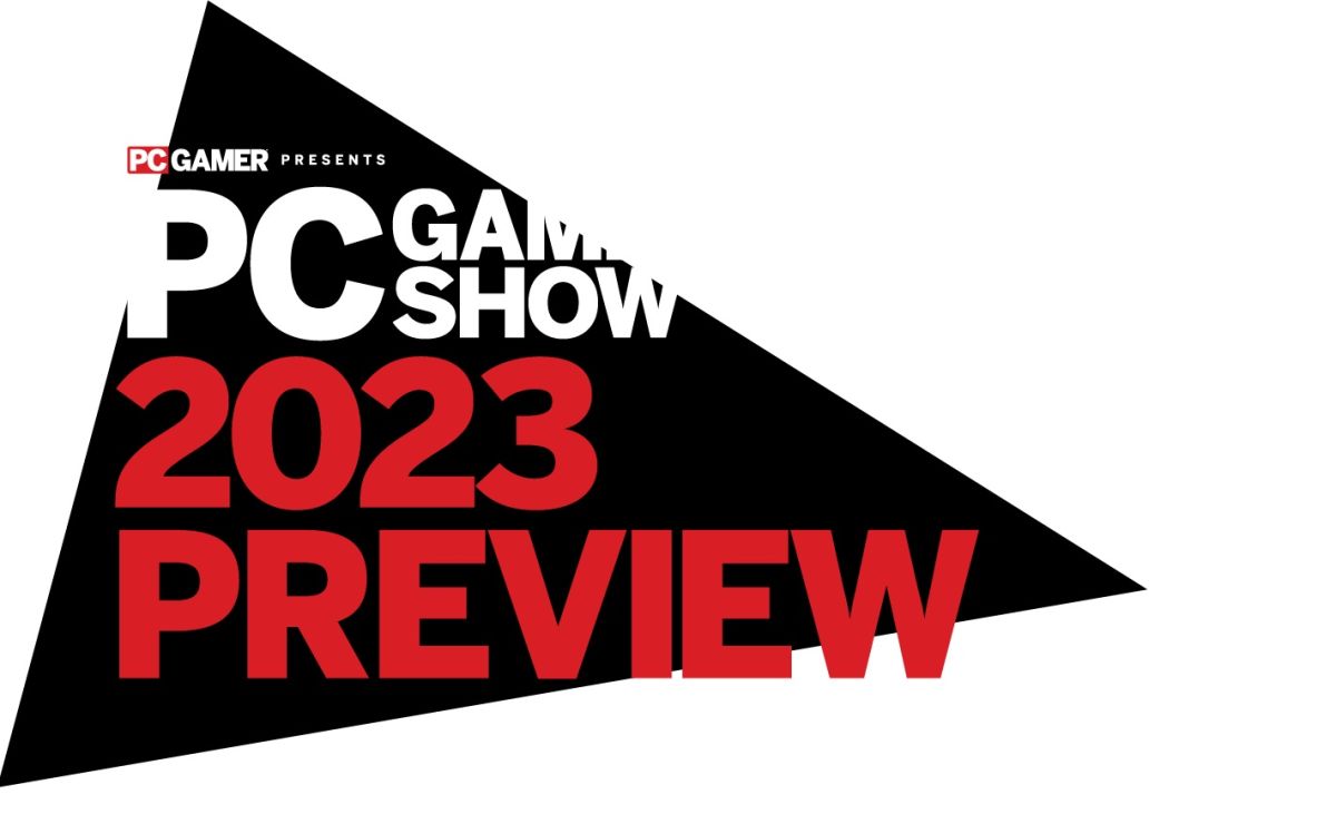 An image of the PC Gaming Show 2023 Preview event logo