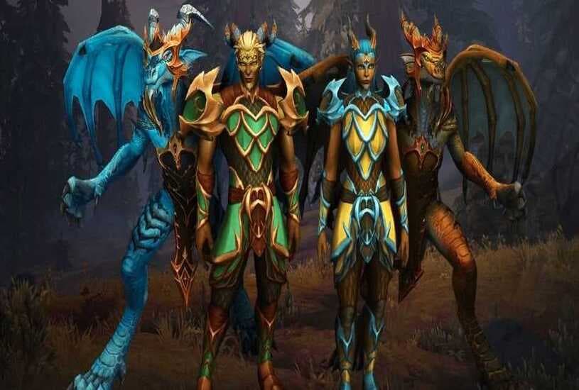 World of Warcraft Dracthyr Evokers zaktualizowano o moce Anima w Torghast