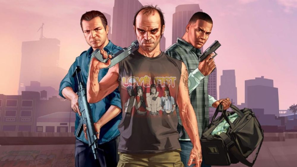 gta 5 główne postacie klucz art