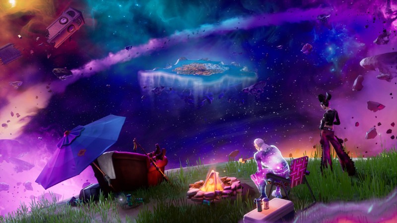 Wydarzenie finałowe rozdziału 3 Fortnite kończy się pierwszym spojrzeniem na nową mapę i skórki rozdziału 4