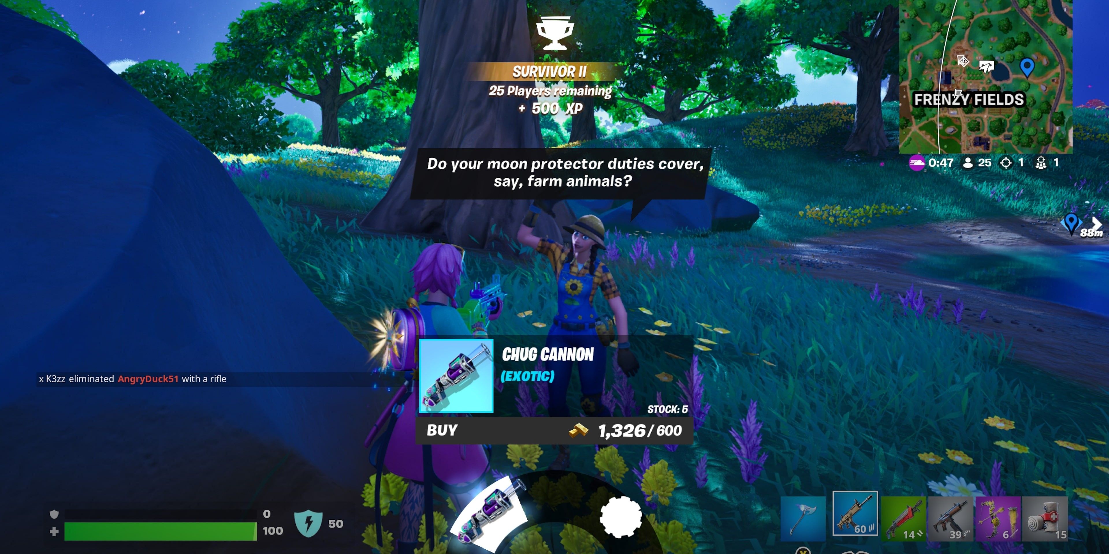 Słonecznik Fortnite