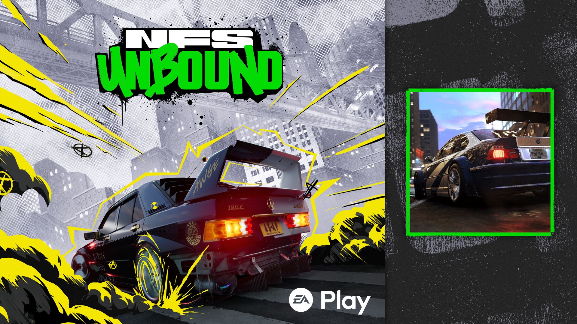 Przejmij kontrolę nad kierownicą w Need for Speed ​​Unbound dzięki EA Play