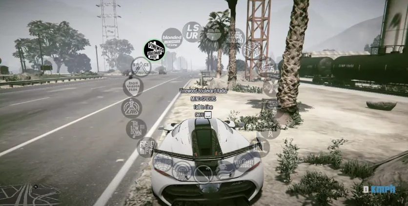 Jak zmienić radio w samochodzie w GTA 5