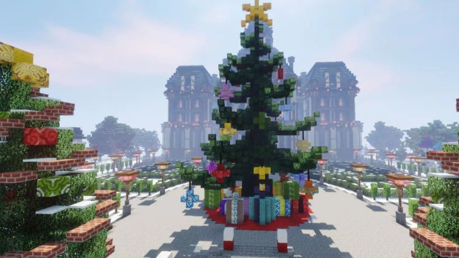 Świąteczne gry wideo — Minecraft
